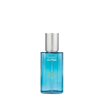Davidoff Cool Water Wave Eau de Toilette Fresh Woody Mens Cologne With Notes of Sichuan Pepper, Juniper & Sandalwood Long Lasting Fragrance