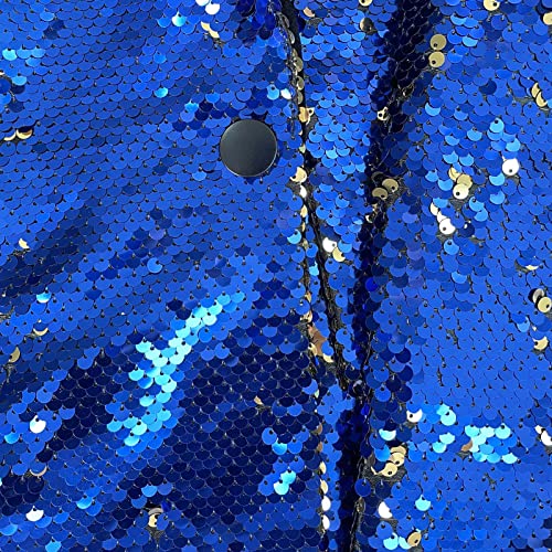 Mens Sequin Jacket Suit Blazer Prom Tuxedo Wedding Dinner Party Tux 6