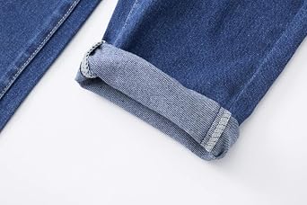 Women's Adjustable Strap Ripped Denim Overalls