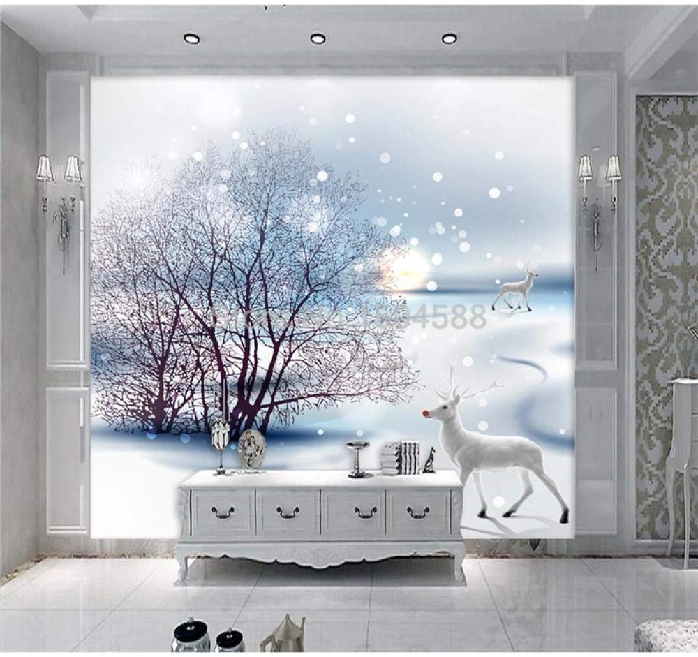 Papier peint photo personnalisé 3D de qualité premium pour décoration murale effet trompe-l'œil