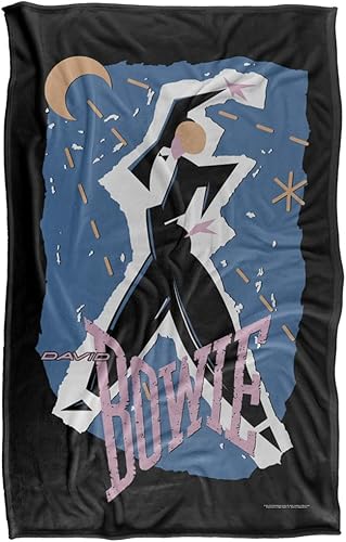 Miniatura 9 de David Bowie - Manta de 50 x 60 pulgadas, icónica guitarra degradada, tacto sedoso, súper suave