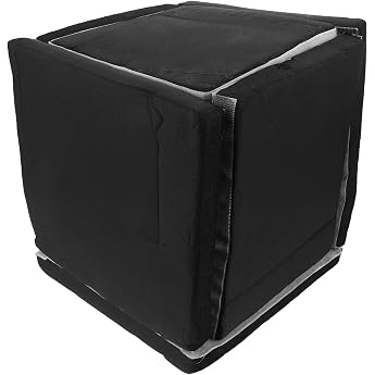 Sound Isolating Box for Generators and Pressure Water Pumps Black