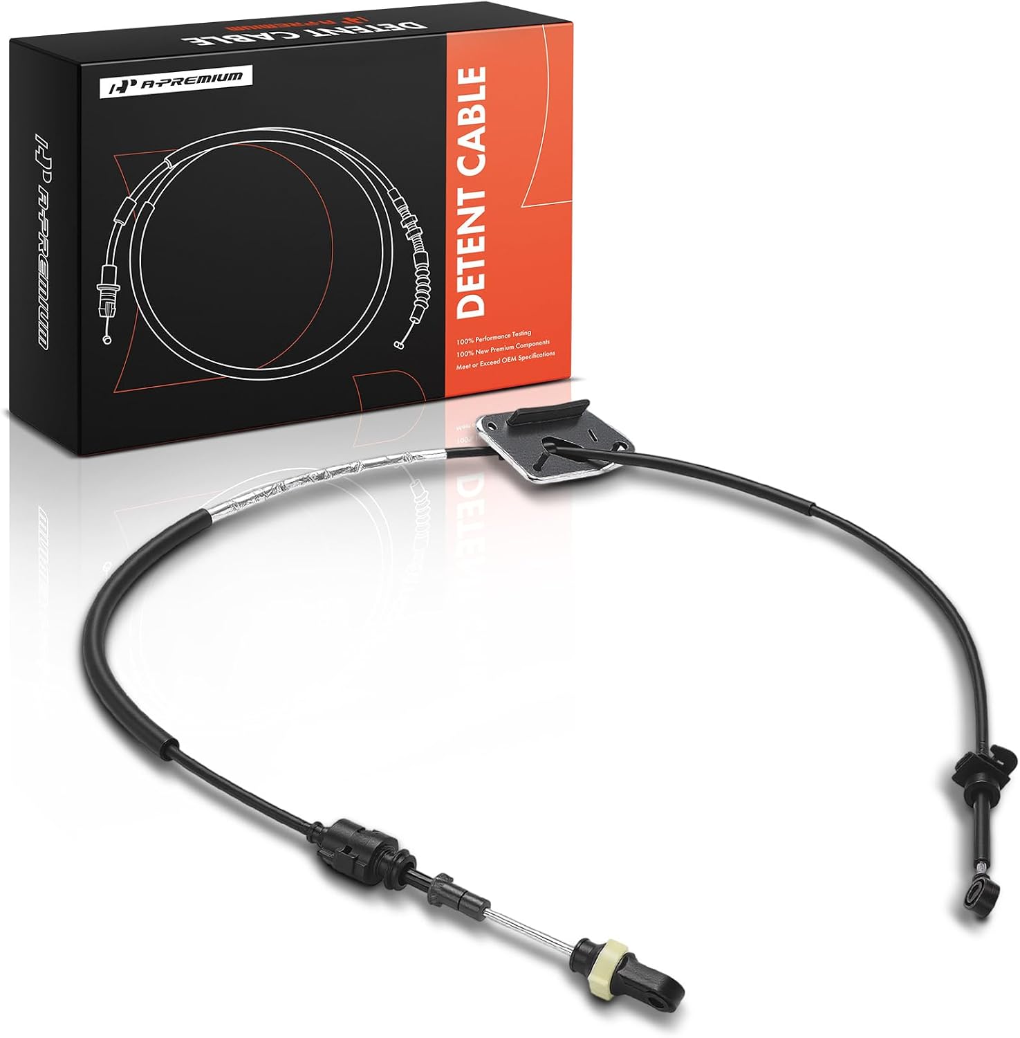 A-Premium Automatic Transmission Detent Cable Compatible with Ford Fusion 2010 2.3L 2.5L, Fusion 2011-2012 2.5L & Mercury Milan 2010-2011 2.5L