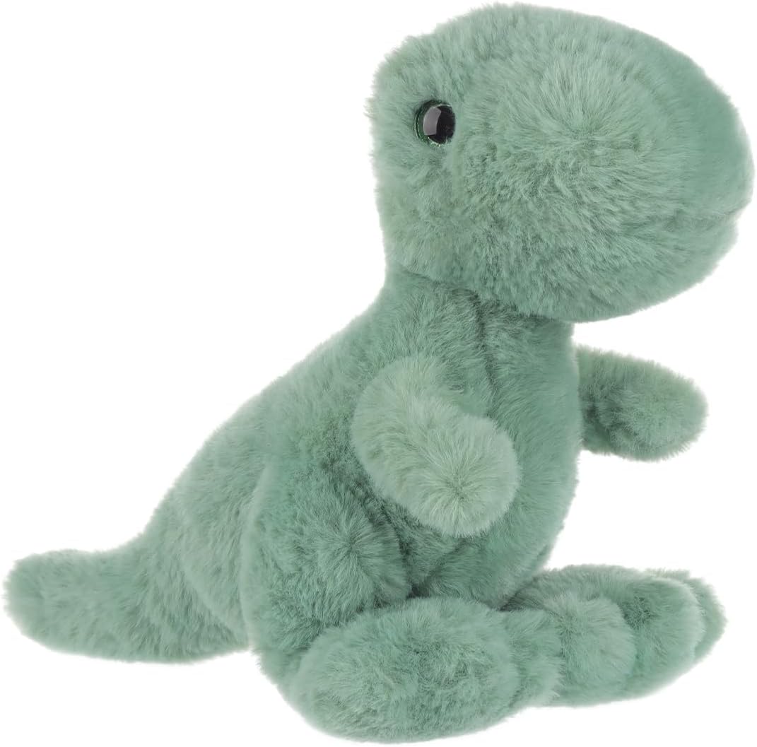 Apricot Lamb Toys Plush Green Dinosaur Stuffed Animal Soft Cuddly Perfect for Girls Boys (Medium, 14 Inches)
