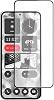 Microcase Nothing Phone 2 Tempered Screen Protector with Full Covering Frame - Black AL3276
