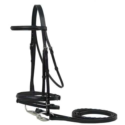 Macmillan Dressage Bridle with Laced Reins