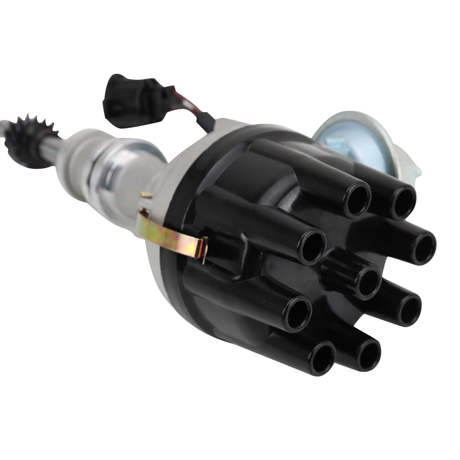 TRQ Ignition Coil Kit 2 Piece Distributor Compatible with 1984 Ford E-250 Econoline E-250 Econoline Club Wagon E-350 E-350 Club Wagon F-250 F-350