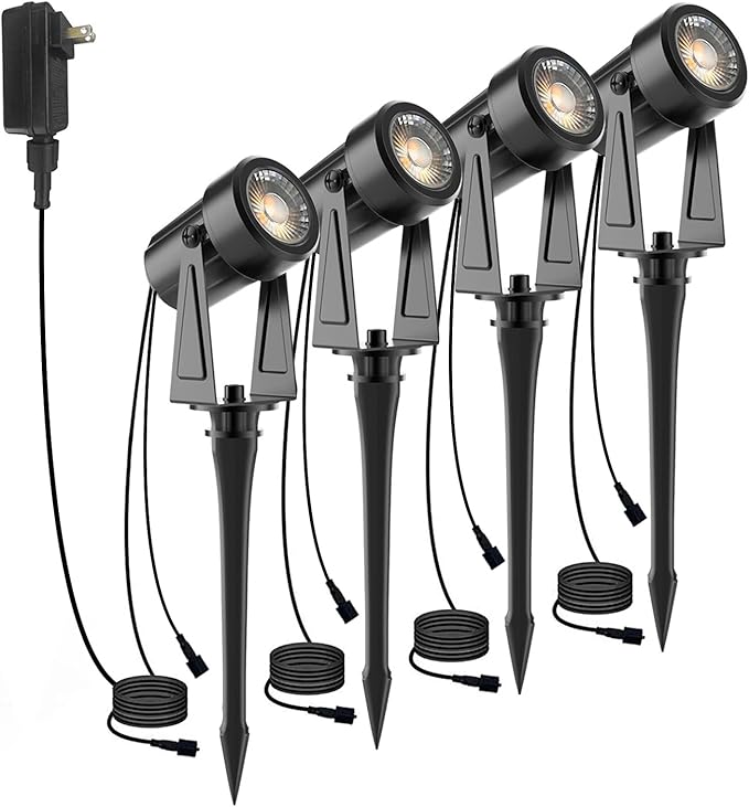 SUNTHIN Outdoor Landscape Lighting, Landscape Spotlights