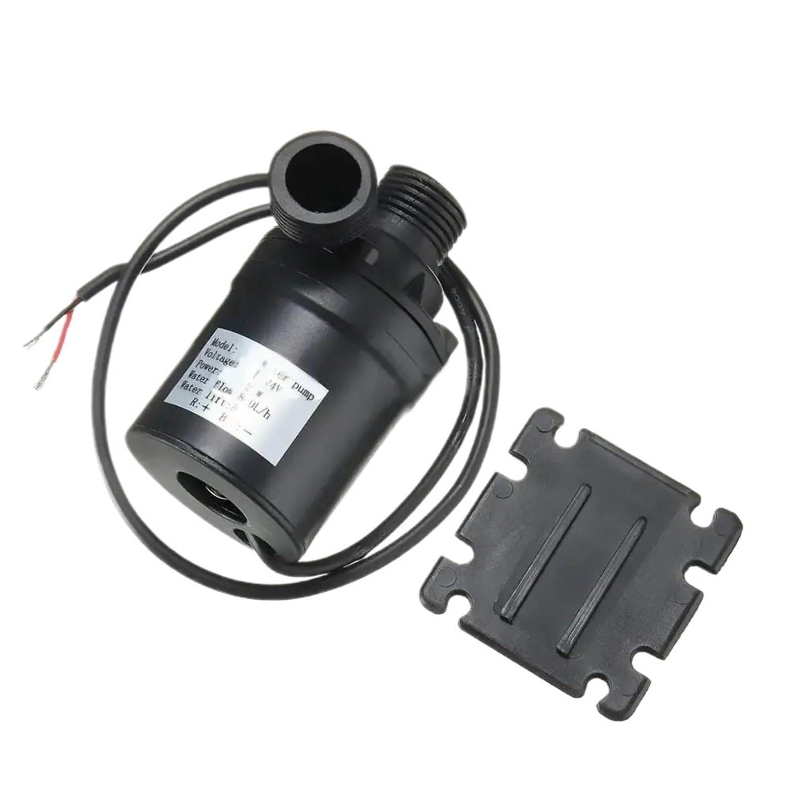 1 szt. 800 l/h 5 m DC 12 V 24 V solarny silnik bezszczotkowy pompa wodna z obiegiem wody zanurzeniowe pompy wodne (złącze 12 V DC)
