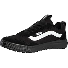Vans Men's Range EXP Suede Trainers, Black/Black