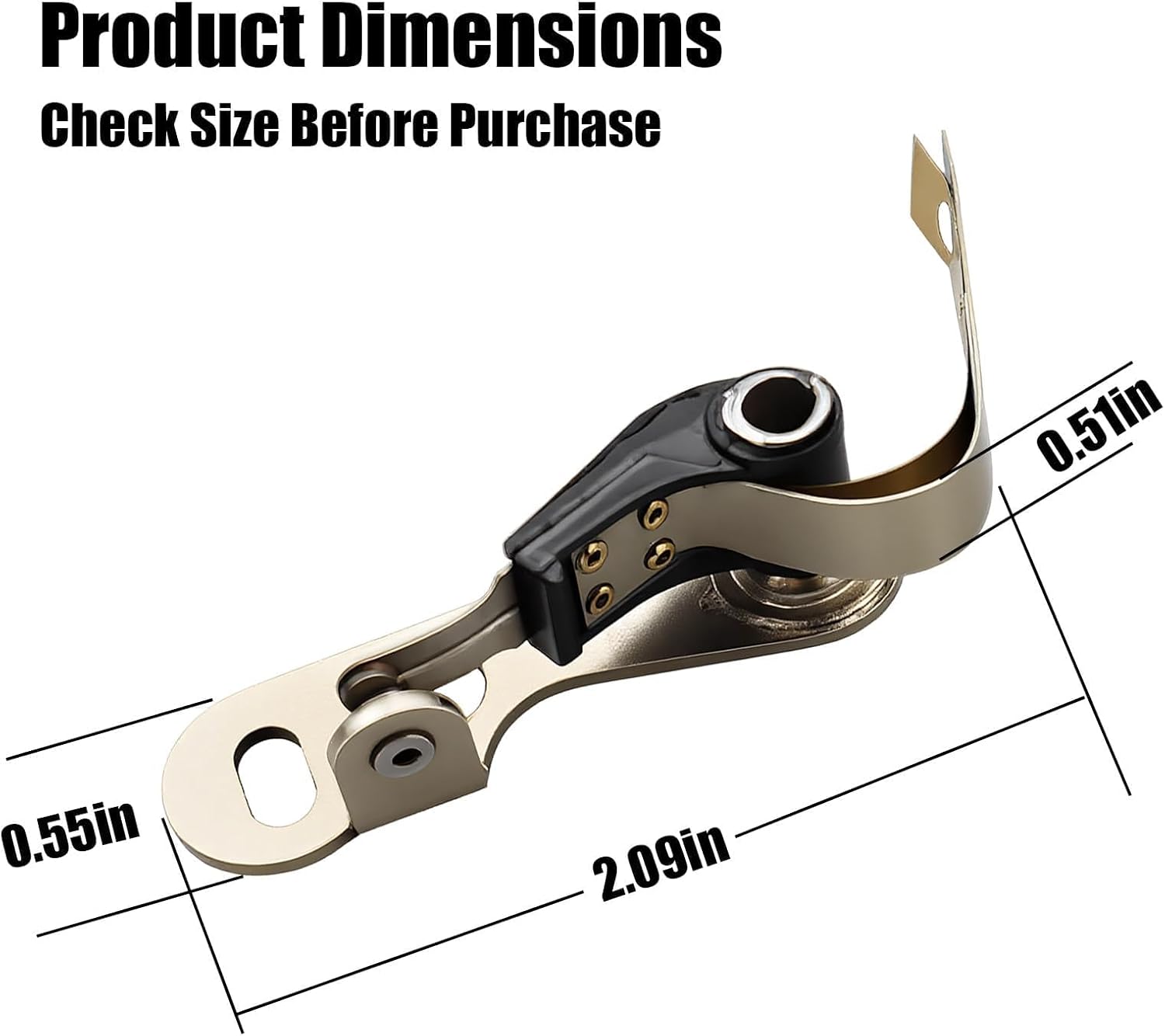 D111 12338947 Ignition Distributor Contact Set Contacts Breaker Points Fit for Chevrolet Truck