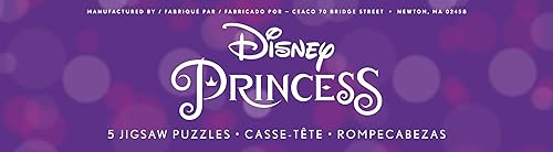 Vista 12 de Ceaco - 5 in 1 Multipack - Disney Princess - (2) 300 Piece Princesa