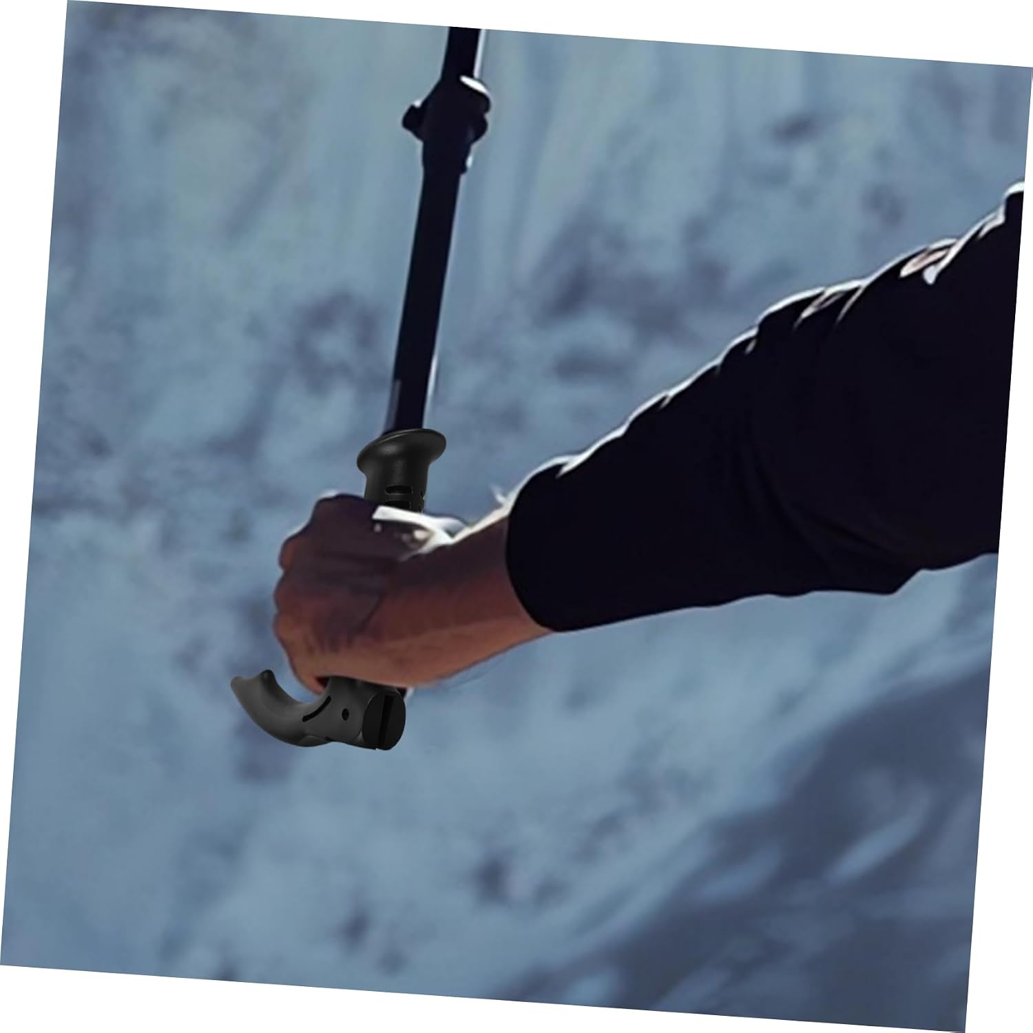 Trekking Pole Handle Grip Replacement Comfortable Non-Slip Adapter for Hiking Sticks Climbing Tools and Outdoor Activities Enhances Stability and Reduces Shock Impact