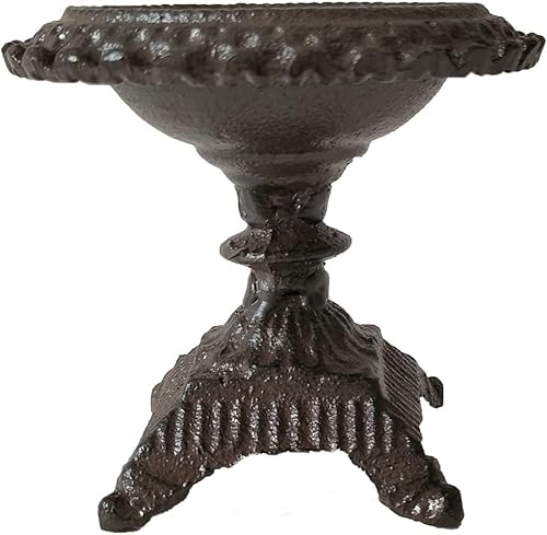 Miniatura 8 de Portavelas de hierro fundido resistente, portavelas retro, soporte de vela de pilar de metal hecho a mano para cena, hogar, jardín, mesa, decorativo