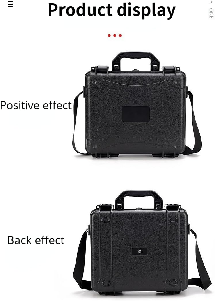 Hard Case Compatible with Yingling Antigravity A1 Drone - Explosion-Proof, Waterproof & Portable, Foam Interior (Strapless style)