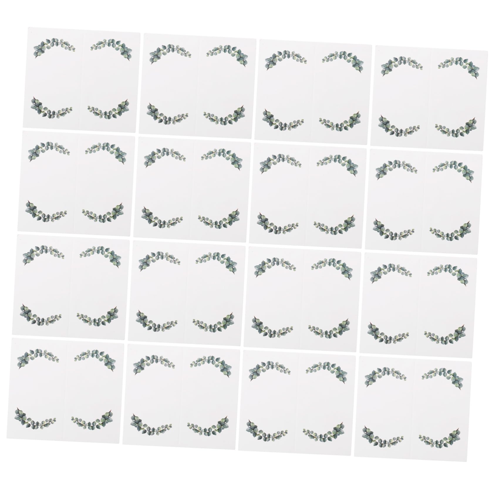Alipis 3 Sätze Tischkarten Beschreibbare Platzkarten Für Feierlichkeiten Design Für Hochzeiten Und Veranstaltungen Tischdekoration Für Romantische Anlässe 100 Stück * 3