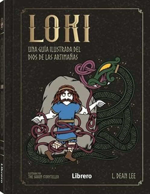 Portada de Loki. Una Guia Ilustrada del Dios de las Artimañas