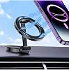 Teknosepetim Magnetic In-Car Phone Holder [Strong Magnets] Vibration Resistant MagSafe Compatible Phone Holder In-Car Phone Holder Compact iPhone 11-15 pro max