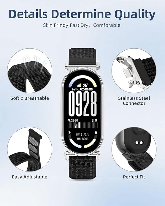Correa de Repuesto para Xiaomi Mi Band 10/9/8 miniatura 9