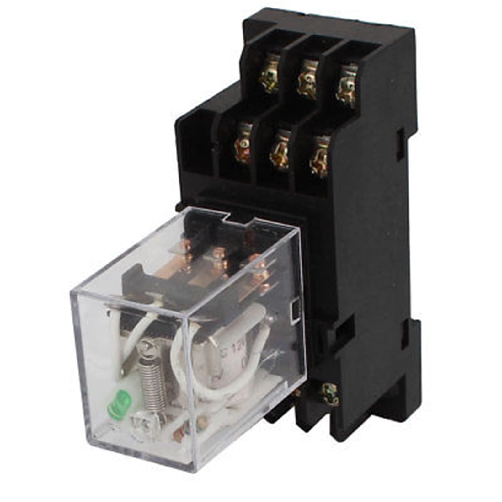 Relais de puissance 12V CC DPDT pour armoire électrique et automatisme x2