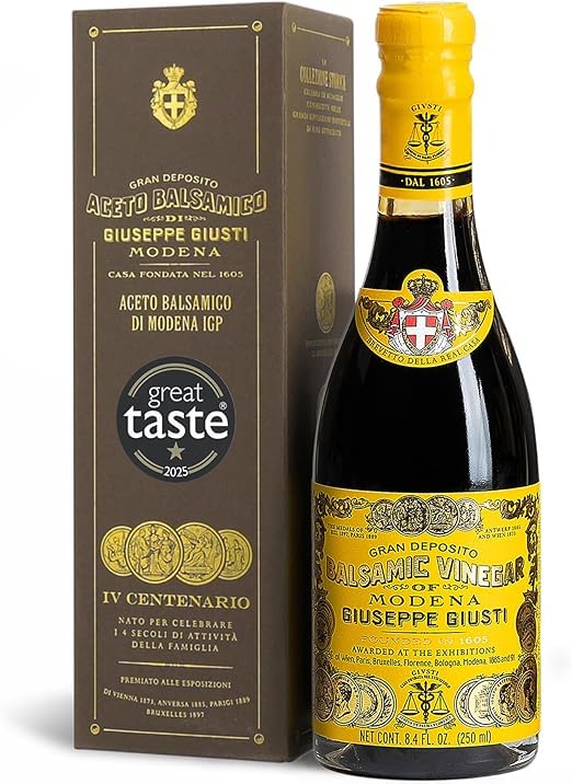 Giuseppe Giusti | Aceto Balsamico Giusti 4 Medallas - 250ml Champagnotta