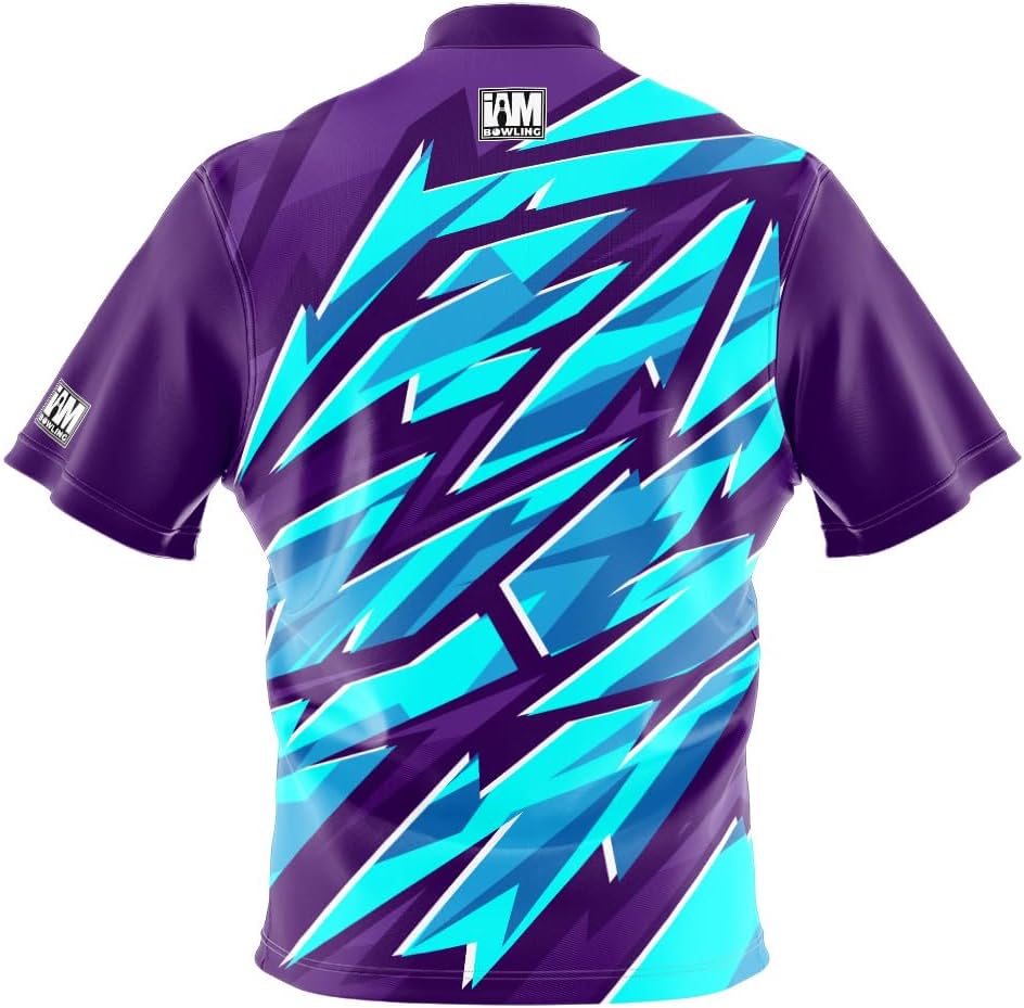 Logo Infusion Dye-Sublimated Bowling Jersey (Sash Collar) - I AM Bowling Fun Design 2003-IAB