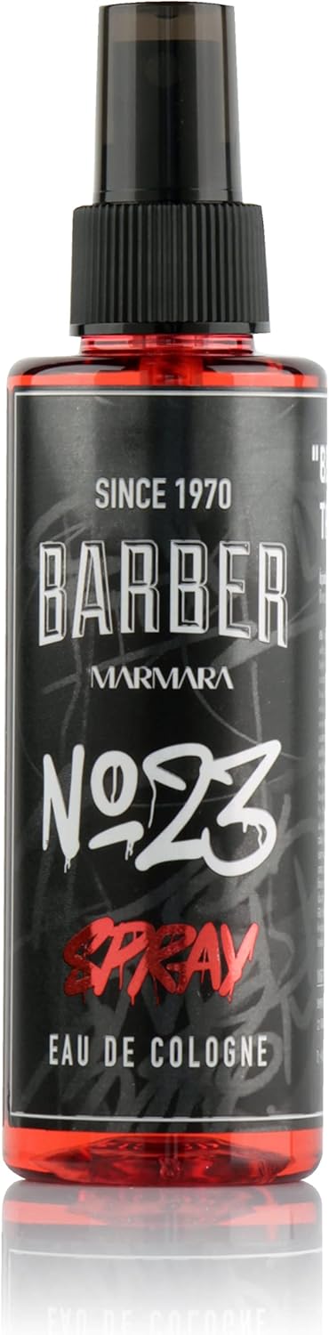BARBER MARMARA Eau de Cologne Pump Spray Men GRAFITTI 1x 150 ml | After Shave for Men | Cologne | Men’s Perfumes for Men | Body Spray – Barbershop | Perfume | After Shave Men (No.23)