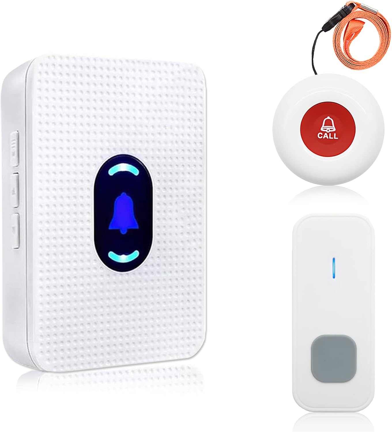 Daytech Wireless Caregiver Pager Call Alarm System, Elderly Emergency