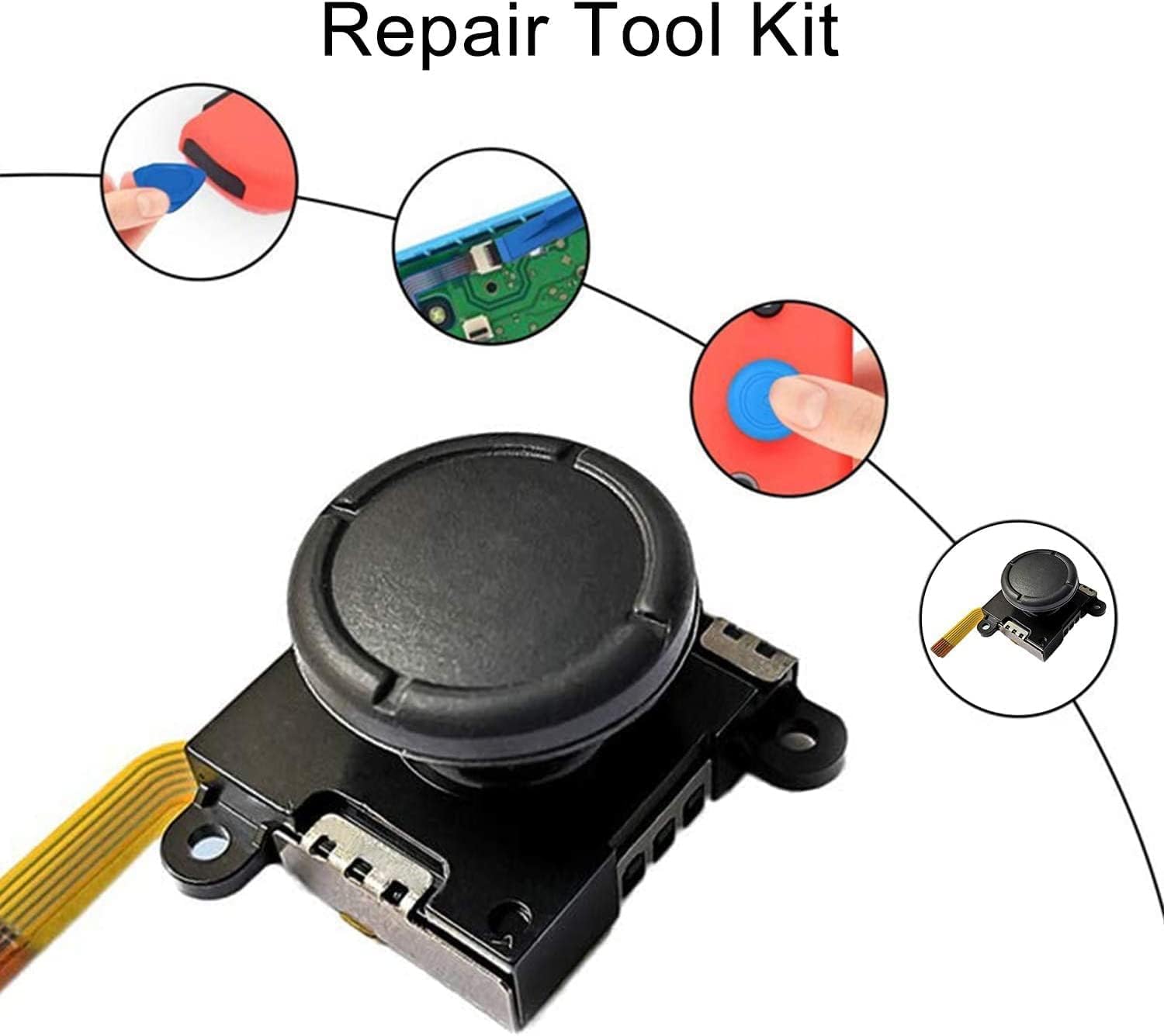 Joystick Replacement Thumb Sticks for Switch