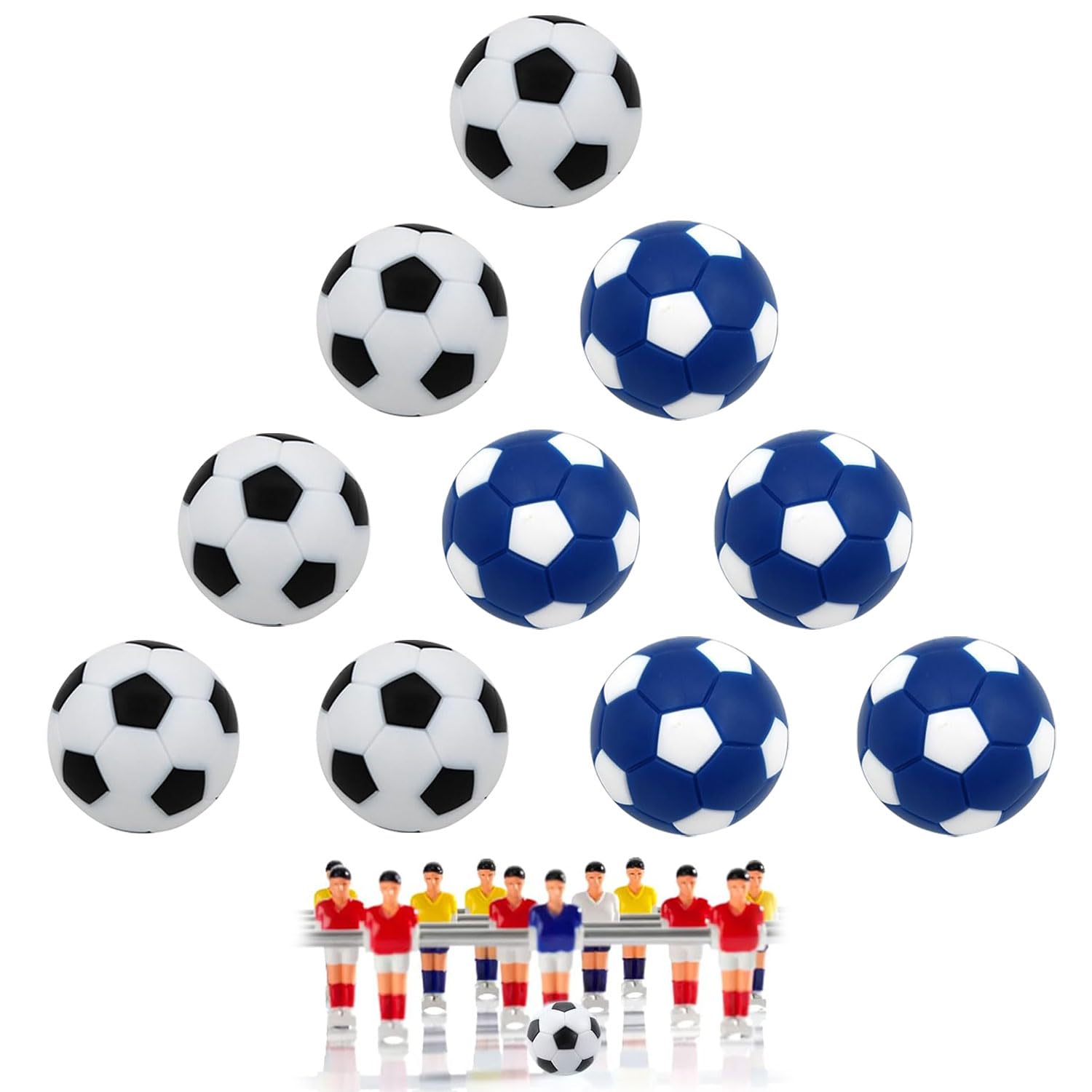 Calcio Balilla Mini Madra Per Adulti E Bambini - 69x36x24 Cm Con Palline E Punti | Legno E Metallo