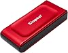 Kingston XS1000 Red 1TB USB 3.2 Gen 2 Type-C 10001050MBs Portable Memory Red with USB-A Adapter - SXS1000R1000G