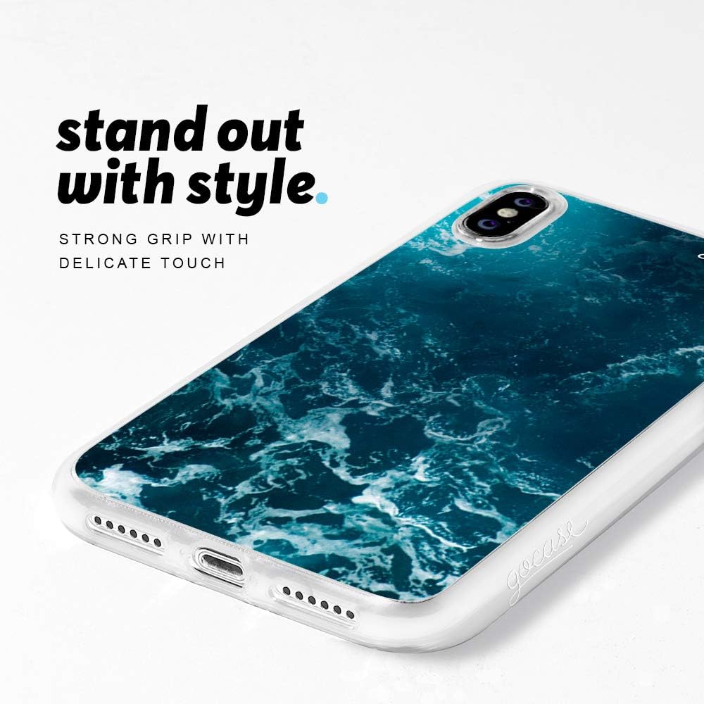 Gocase Elephant & Stars Case Compatible with iPhone XR Transparent with Print Silicone Transparent TPU Protective Cover Scratch-Resistant Mobile Phone Case Elephant and Stars - Image 4
