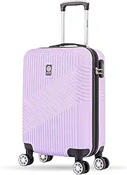 Mala de Bordo Geometric 4 Rodas 360º Santino P ASAV7003P Cor: Lilas