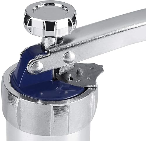 Miniatura 6 de Kit de máquina de prensa de galletas, máquina para hacer galletas, juego de pistola de galletas de acero inoxidable, 20 discos de galletas y 4