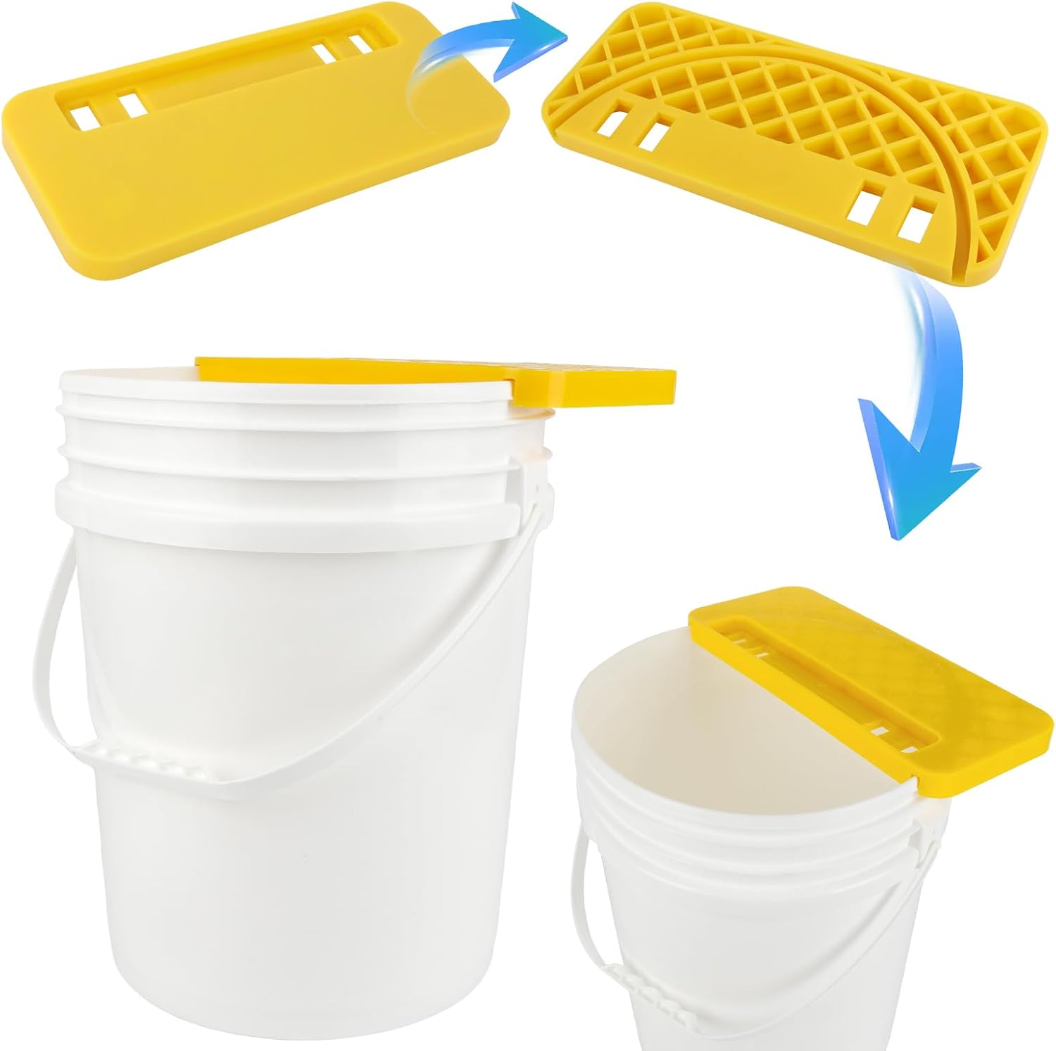Honey Uncapping Tank Holder, Honey Extractor for 5 Gallon Bucket image 4