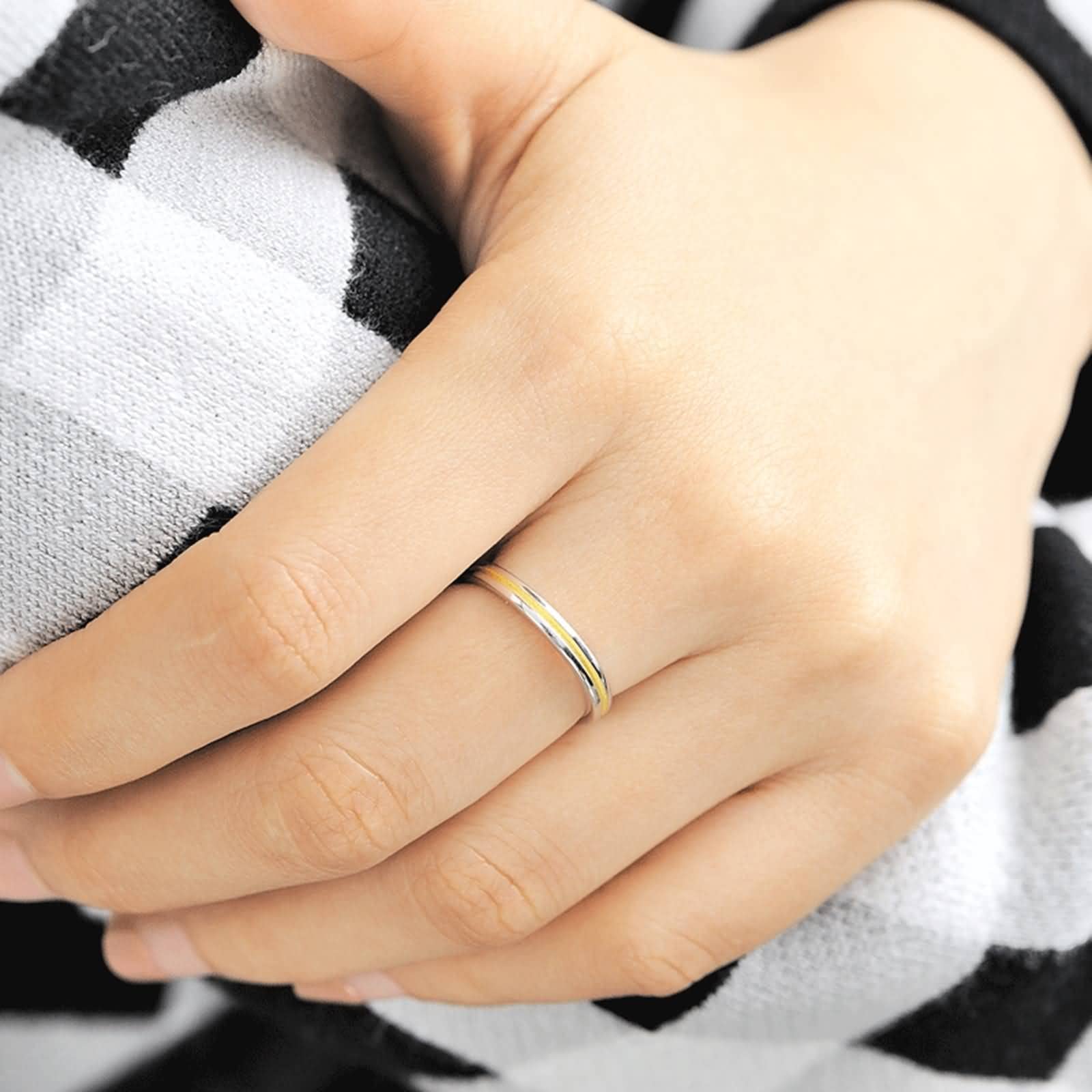 Anillos Acero Inoxidable Hombre, Anillos Plata 925 Anillo de Pareja Ajustable Anillo Ajustable Anillo de Joyería de Pareja Talla 17