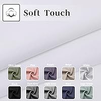 Vista 3 de Aosky Cortina opaca para puerta, persianas de puerta francesa para privacidad, cortinas de puerta Tricia con aislamiento térmico para patio, cortina