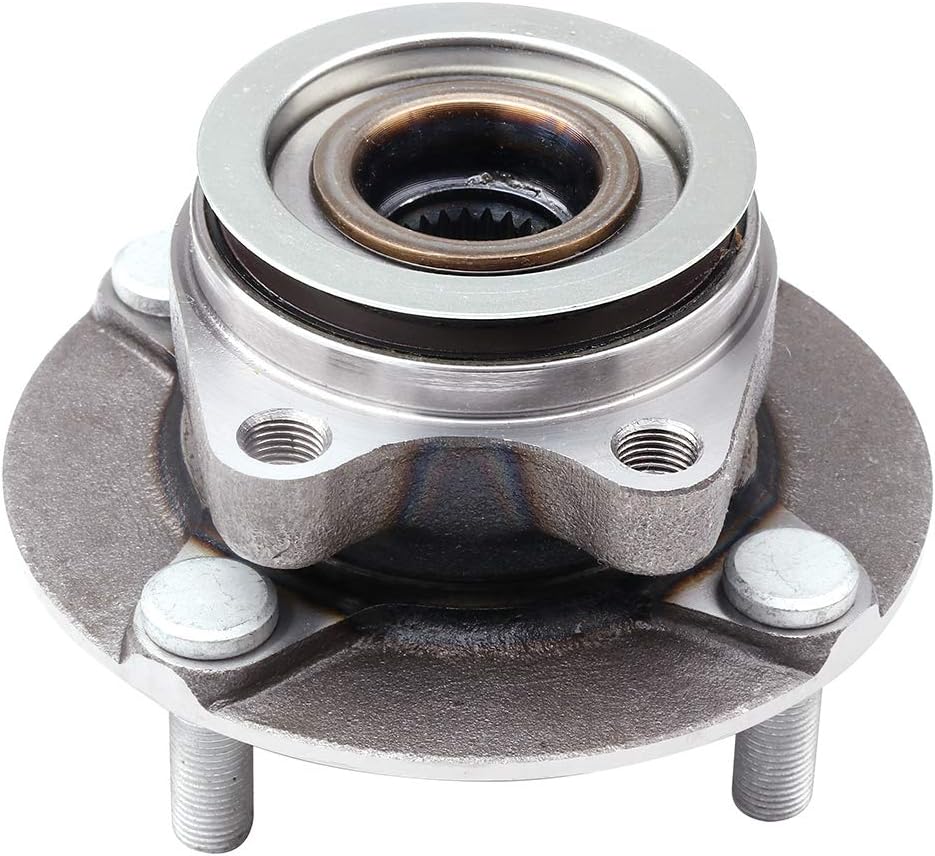 cciyu Wheel Bearing Hub Assembly Replacement For fit 2009-2014 For Nissan Cube 1.8L 4 lugs Front Left or Right Wheel Hubs (1)