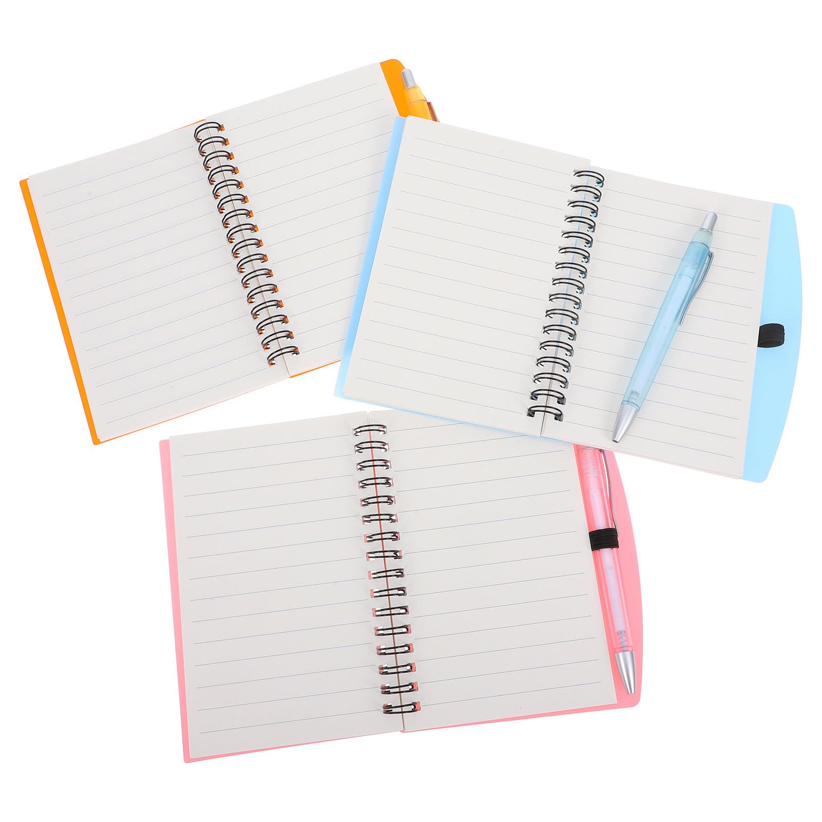 Cahiers à spirale légers format A6 : protégez vos notes avec la couverture plastique - 8