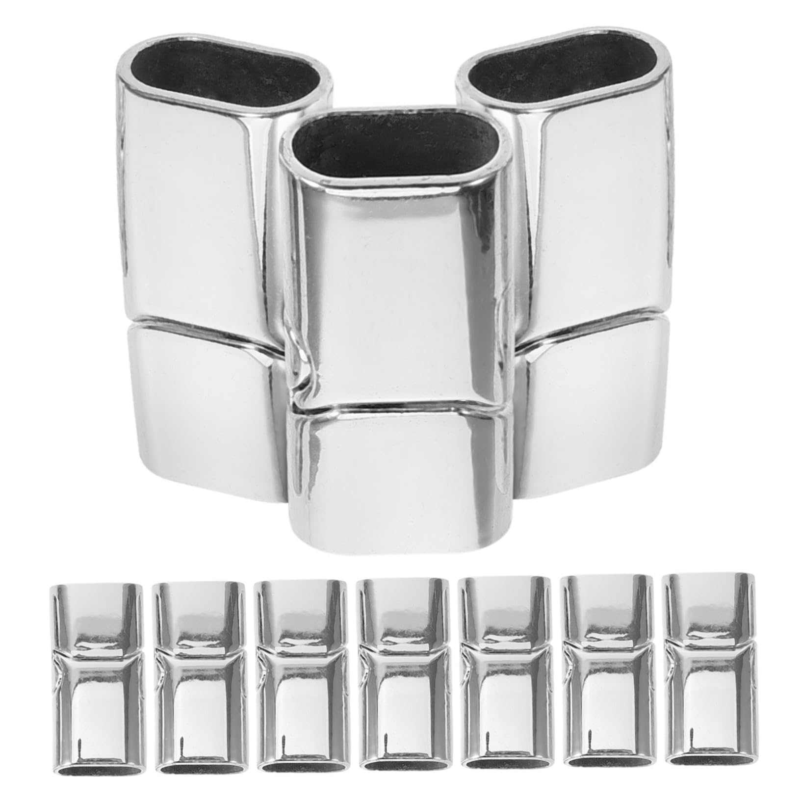 40pezzi Chiusure Metalliche Per Bracciali e Collane Accessori Fai Te Per Gioielli Facili Da Installare e Versatili Per Creazioni Uniche