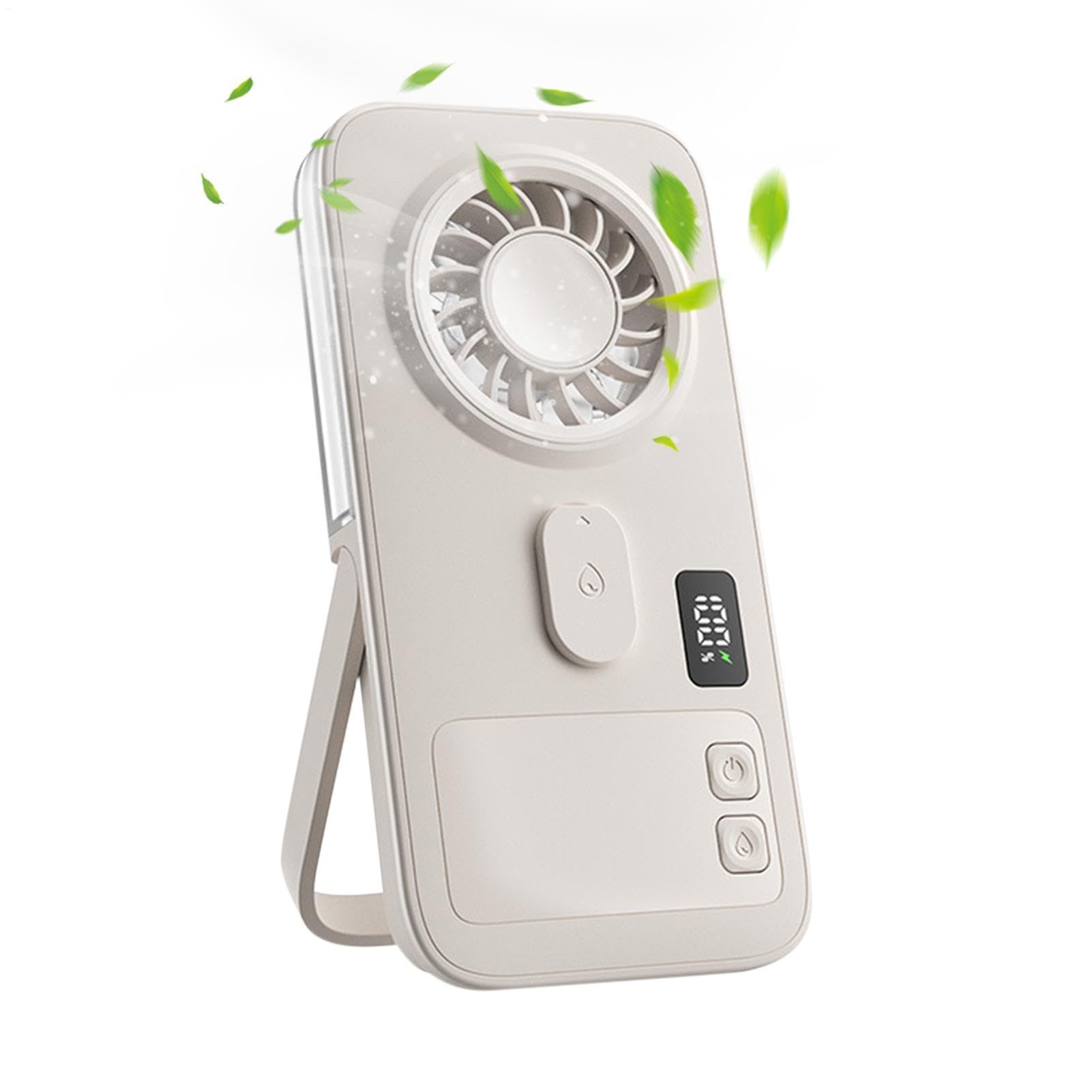 Ventilateur à eau ultra fin avec affichage numérique silencieux pour la nuit