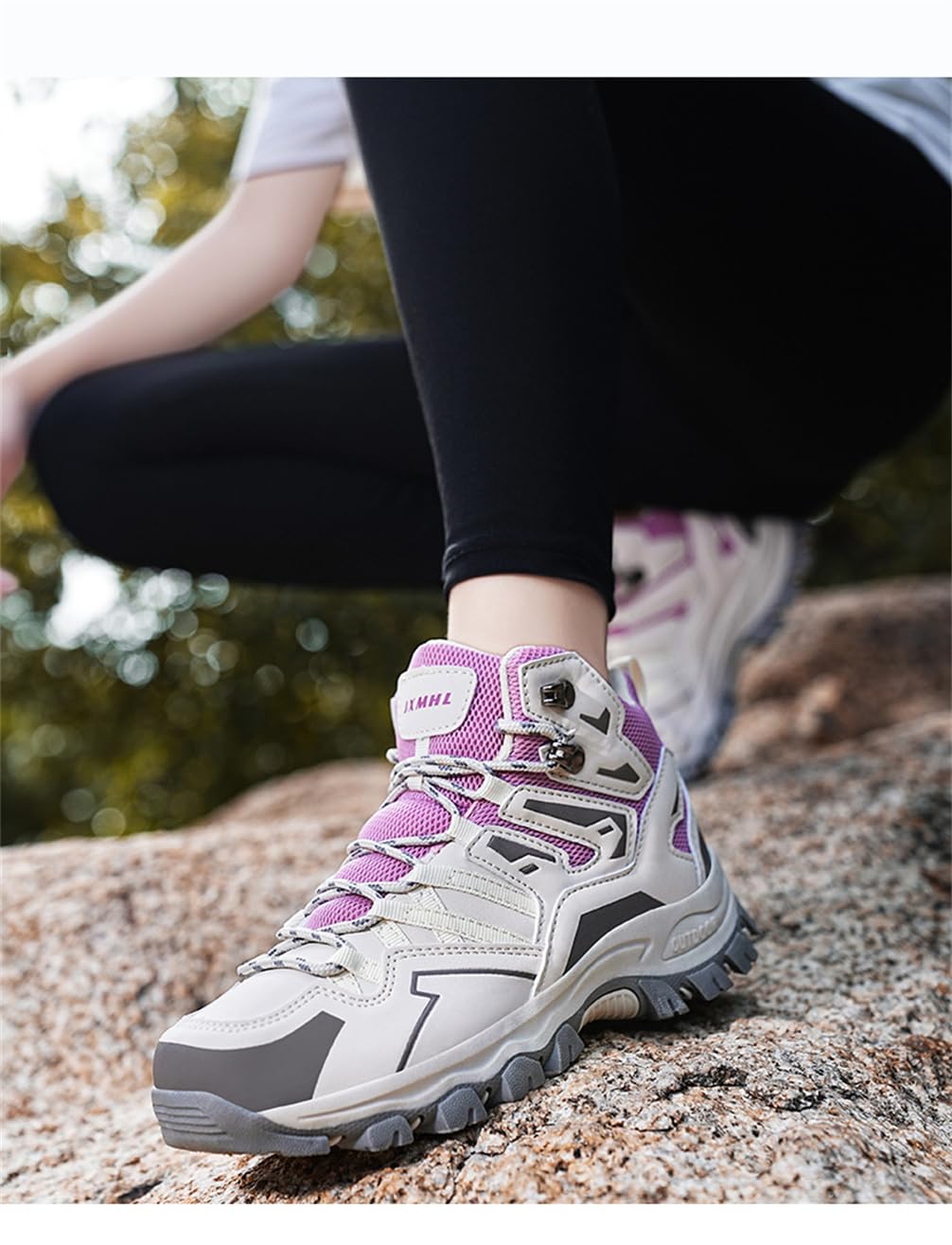 Hohe Bergschuhe Paar Reise Wandern Langlauf Schuhe Wasserdicht Outdoor Casual Damen Sportschuhe rutschfest Klettern Schuhe