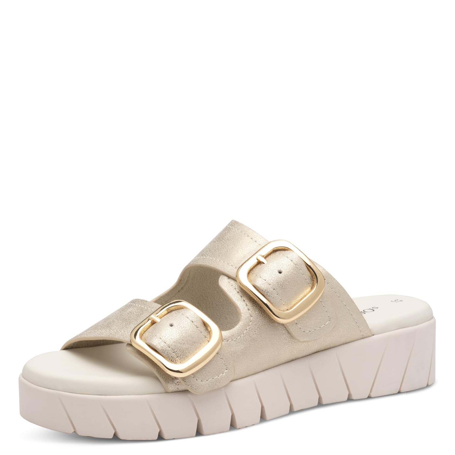 s.Oliver Women's 5-27205-44 Mules, Champagner, 5 UK