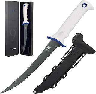 KastKing Spartacus Fillet Knife, Razor Sharp 8Cr14 Stainless-Steel Blade, Boning and Food Prep Knives, Durable/Comfortable...