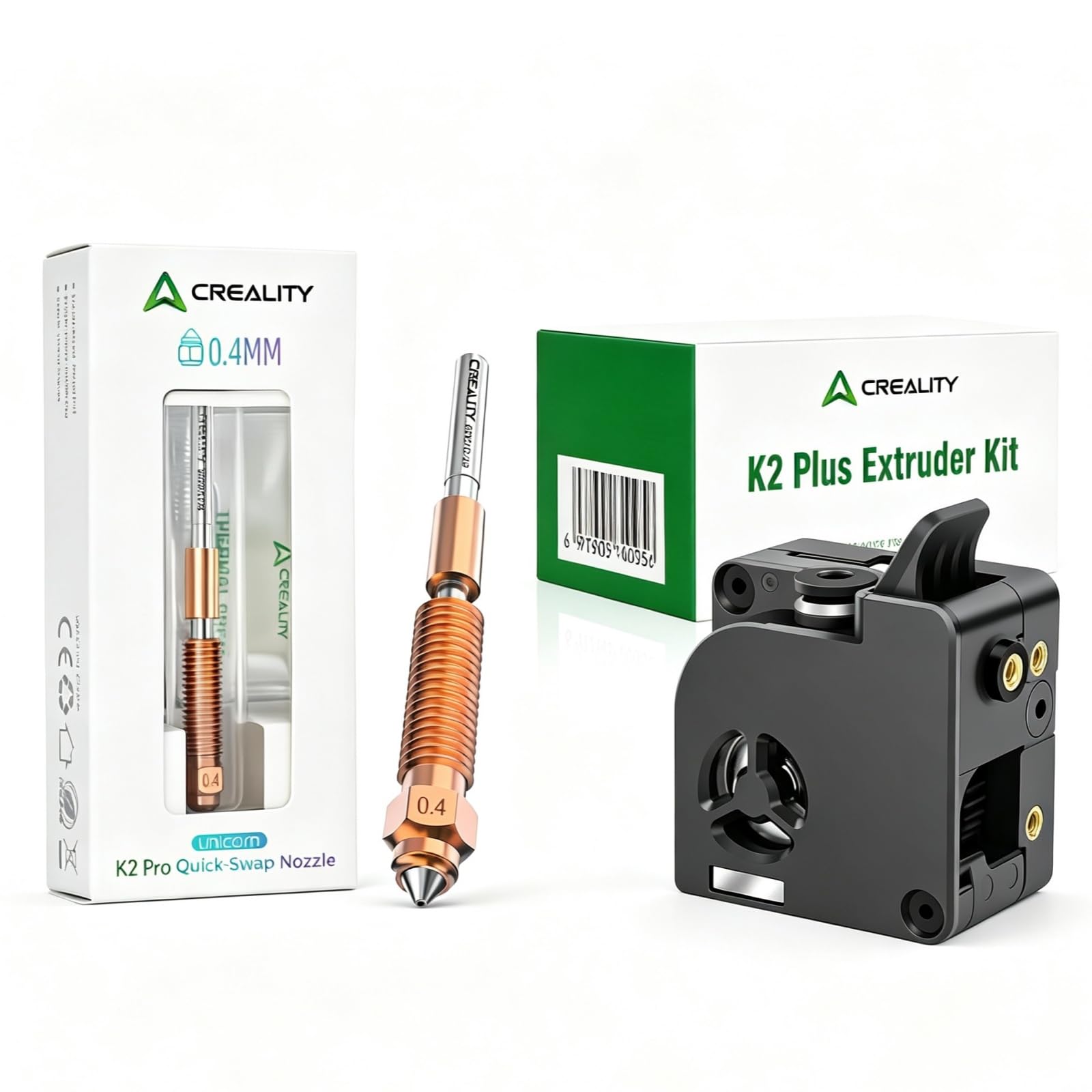 Creality K2 Pro Buse de 0,4 mm Kit d'extrudeur