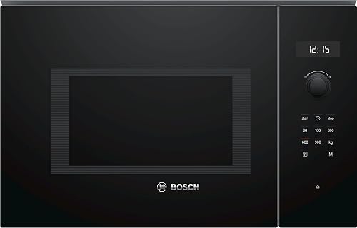Bosch BFL554MB0 - Série 6 - Micro-ondes intégrable, 59 x 38 cm, 25 litres, Noir - 1
