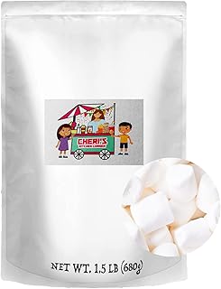 Vanilla Mini Dehydrated Marshmallows Bits Value Pack 1.5 LB