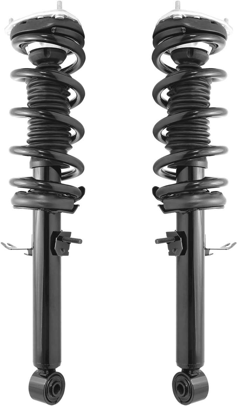COMPLETESTRUTS Front Quick Complete Strut Assemblies with Coil Springs Replacement for 2014-2017 Infiniti Q60 RWD - Set of 2