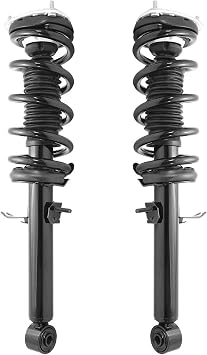 COMPLETESTRUTS Front Quick Complete Strut Assemblies with Coil Springs Replacement for 2014-2017 Infiniti Q60 RWD - Set of 2