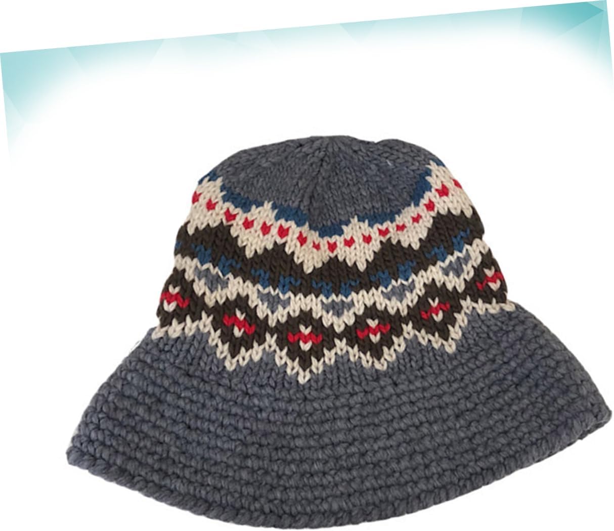 Warm Cap Fall Hat Simple Weave Hat Lovely Wool Hat Cold Hat